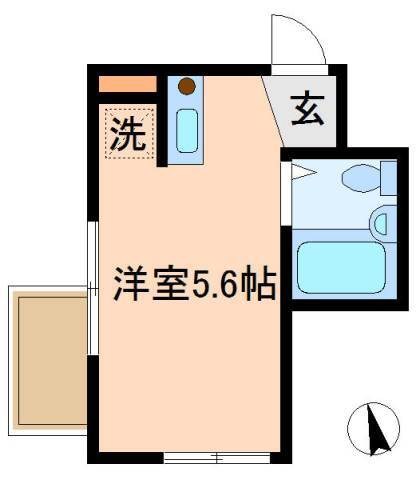 エスポワール町屋弐番館 間取り図