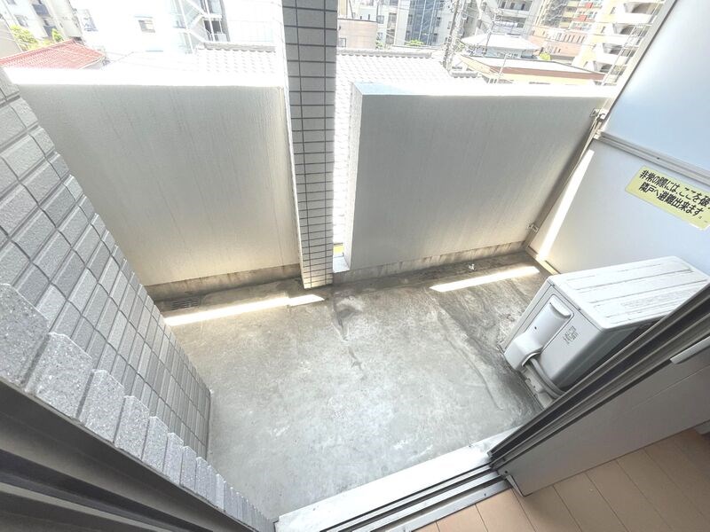 柏808タワー ベランダ