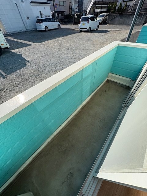 第２米倉ハイツ ベランダ