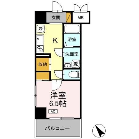 ベルフルール弐番館 間取り