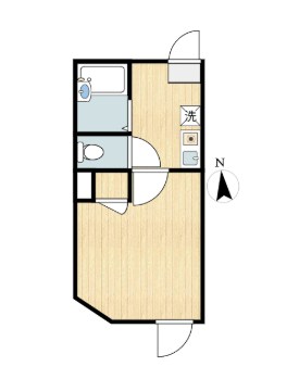 ラフィネ竹の塚 間取り図