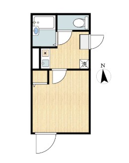 ラフィネ竹の塚 間取り図