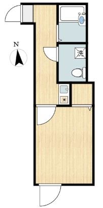 ラフィネ竹の塚 間取り図