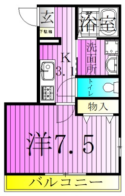 フローラベルツリー 間取り図