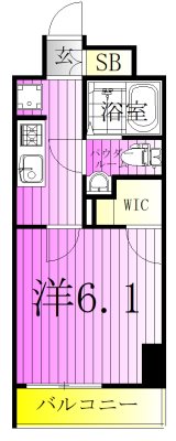 アーバンパークお花茶屋 間取り図