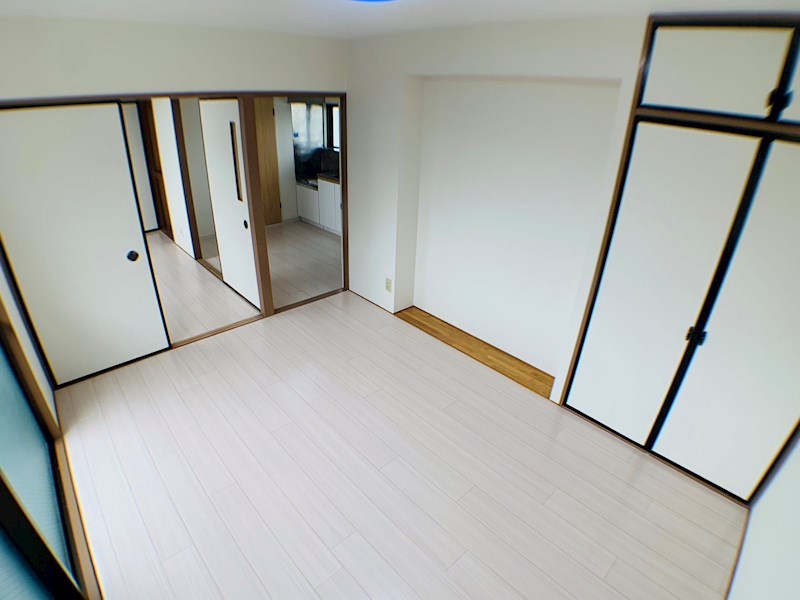 加島コーポ ベッドルーム