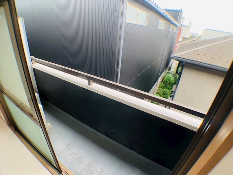 加島コーポ ベランダ