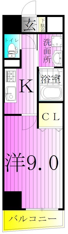 ケイ・ヴィラージュ  間取り図