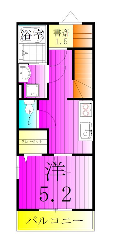 メルディア野田Ａ  間取り