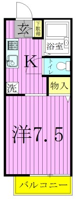 ｍａ　ｍａｉｓｏｎ 間取り図