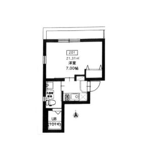 Ｂ・ＲＥＳＩＤＥＮＣＥ青井  間取り図