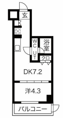 マテリア千住大橋 間取り図
