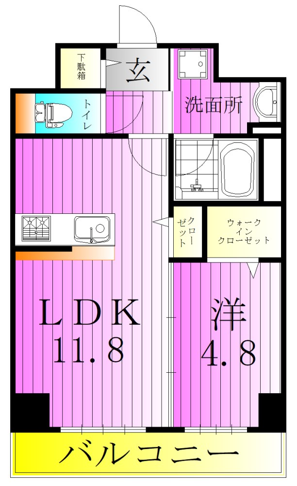 ステラフォレスト 間取り図