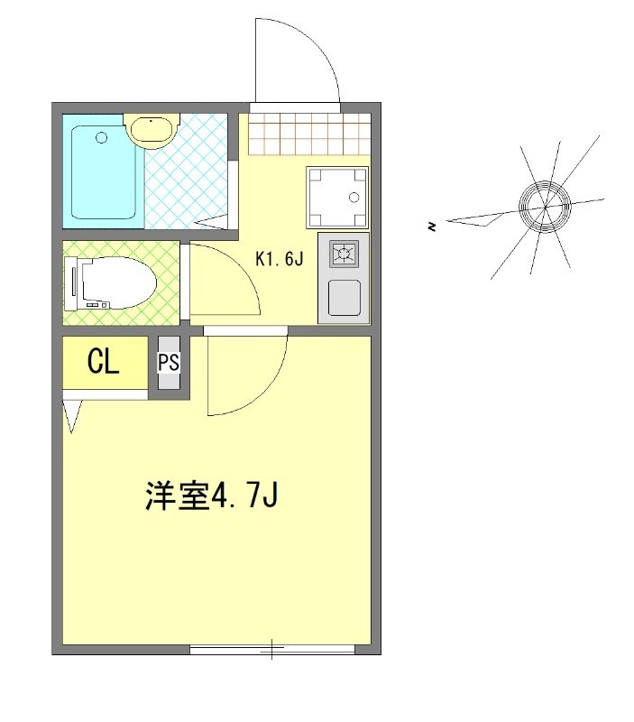 ALBA亀有 間取り図