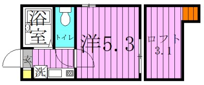 リブ青井 間取り図