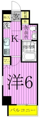 リヴシティ綾瀬ＷＥＳＴ 間取り図