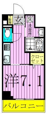 ゴールドリーフ 間取り図