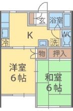 ポワール弐番館 間取り
