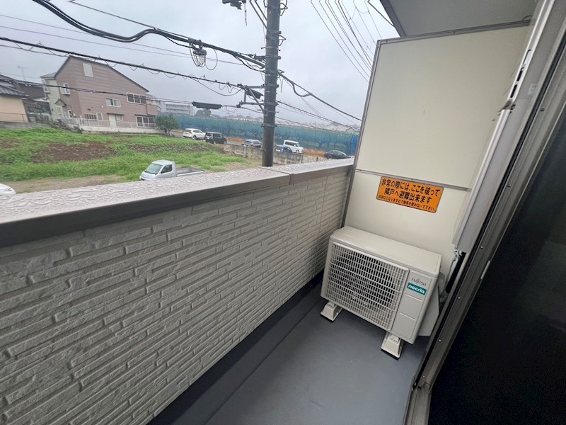 ジーメゾン鎌ケ谷セレスト ベランダ