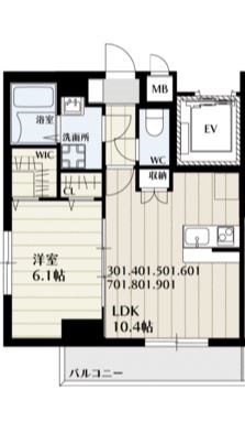 平安メゾン 間取り