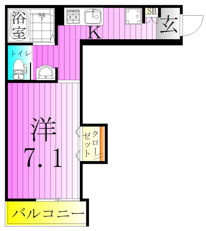 クルール　エスポワール　ネオ 間取り図