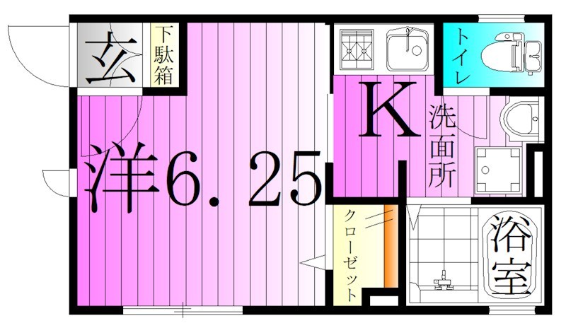 アダージョ  間取り図