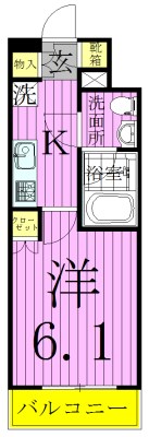 リヴシティ綾瀬ＷＥＳＴ 間取り図