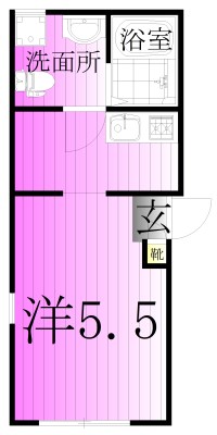 Contrail六町 間取り図