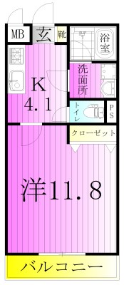 Theプランタン 間取り図