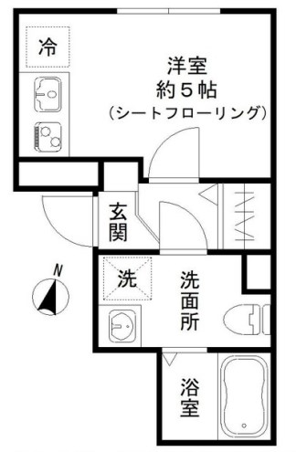 ＢＲＩＯ亀有 間取り図