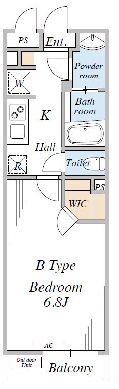 リブリ・三ノ輪 間取り図