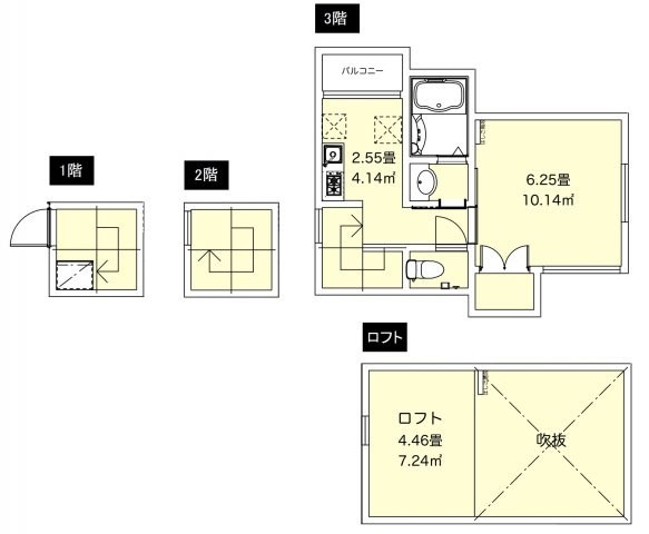 FAIR町屋2 間取り図
