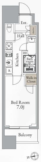 グランカーサ町屋 間取り図