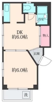 オークハイツ 間取り図
