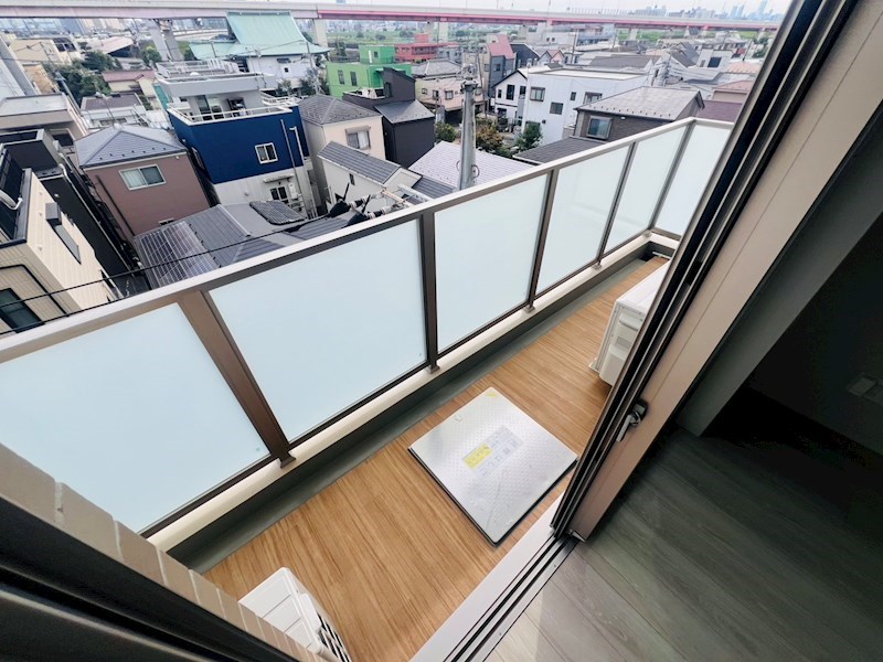 メイクスアート五反野 ベランダ