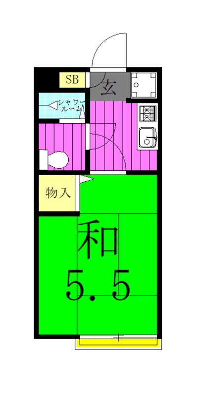 コーポ内藤 間取り図