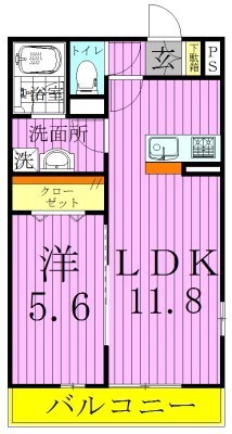 リブリ・アージュドール 間取り図