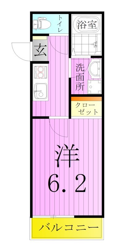 ピークヴィレ青井 間取り図