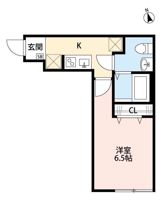 メゾン・ド・ソレイユ 間取り図