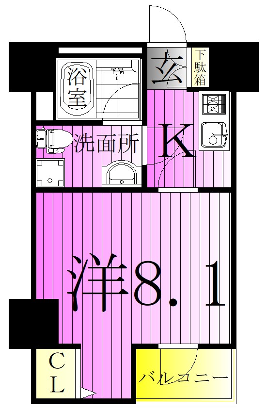 GROWS綾瀬 間取り図