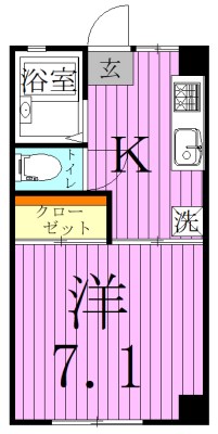 光マンション 間取り図