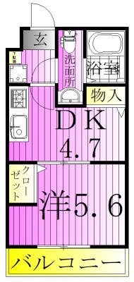GRANPASEO舎人  間取り図
