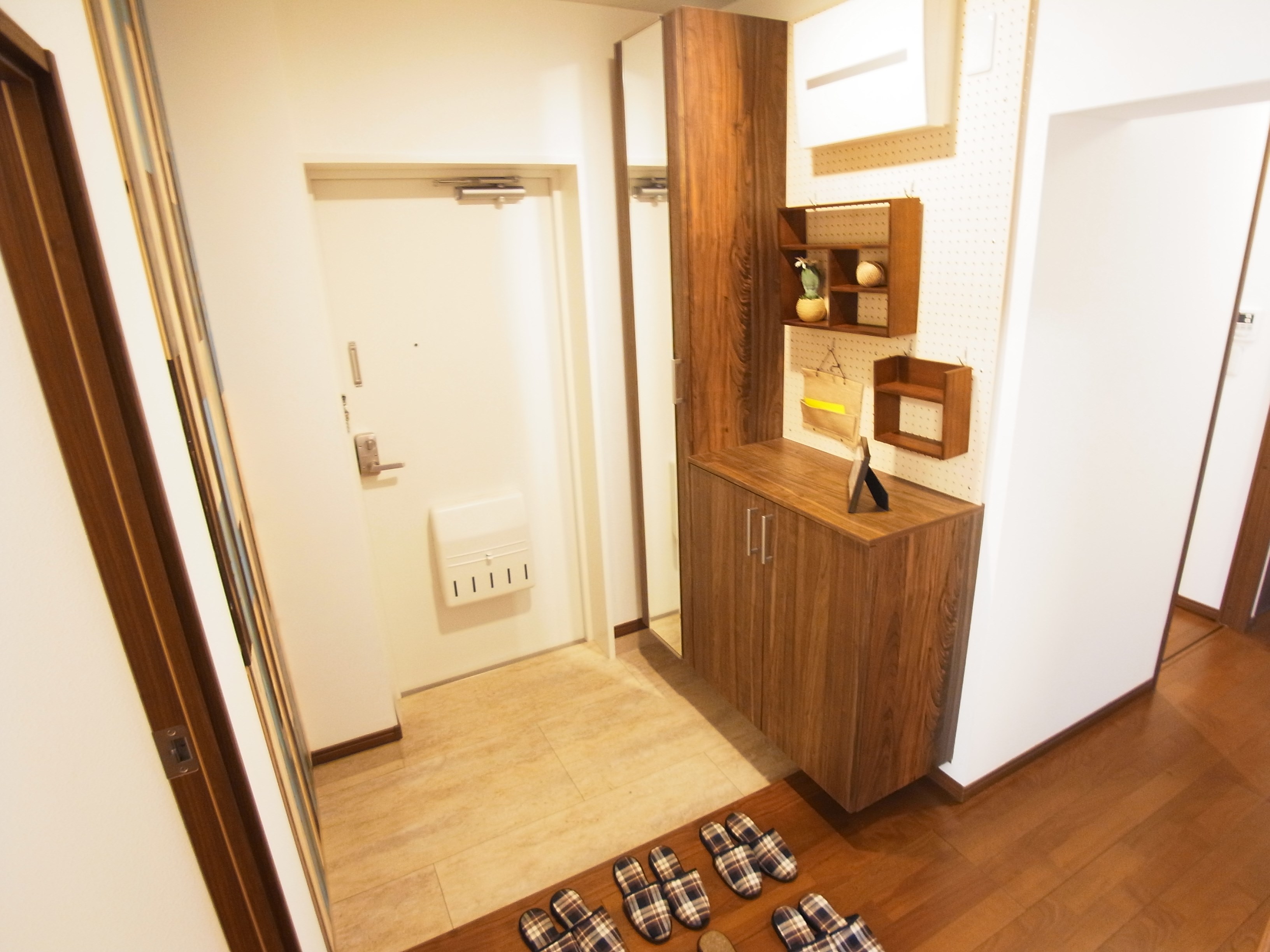 テレパレス柏てるて　南街区　1号棟  玄関