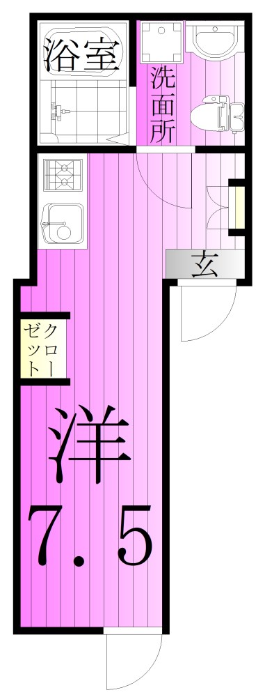 Cianest 間取り図