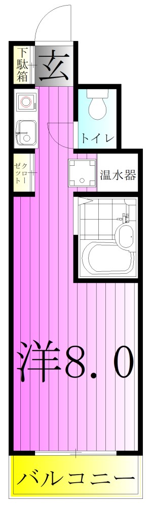 パークヒル舎人 間取り図