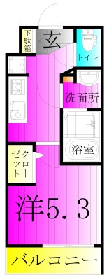 GENOVIA天王台 間取り