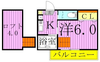 ビーポーレン中央本町  間取り図
