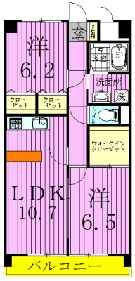 ＫＳ・ＷｉｎＨｉｌｌｓ 間取り図
