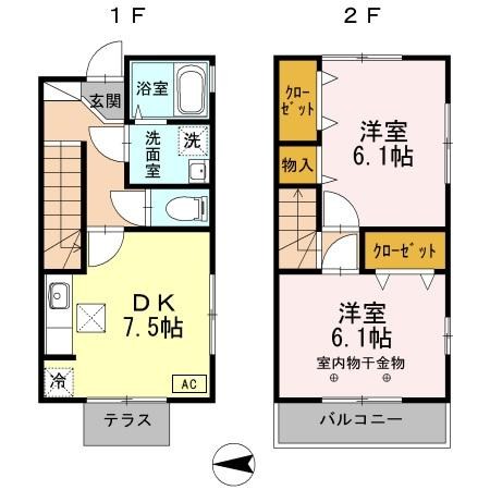 リアン 間取り図