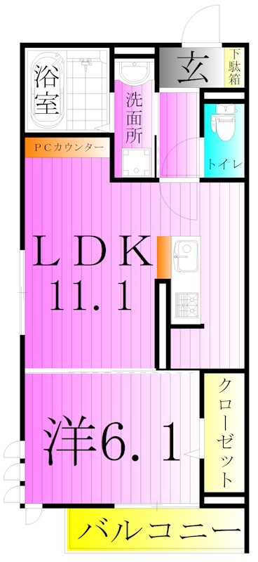 アムール 間取り図